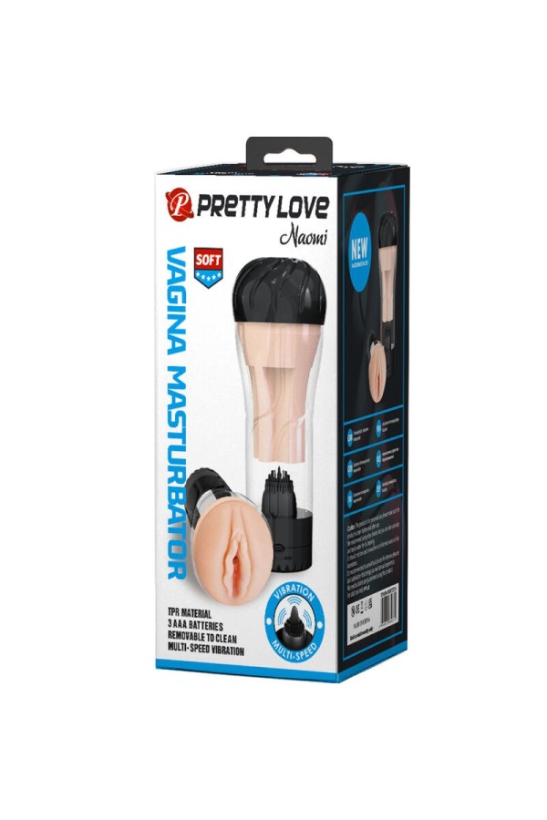 Naomi Vagina Vibrator von Pretty Love Male kaufen | Fesselliebe