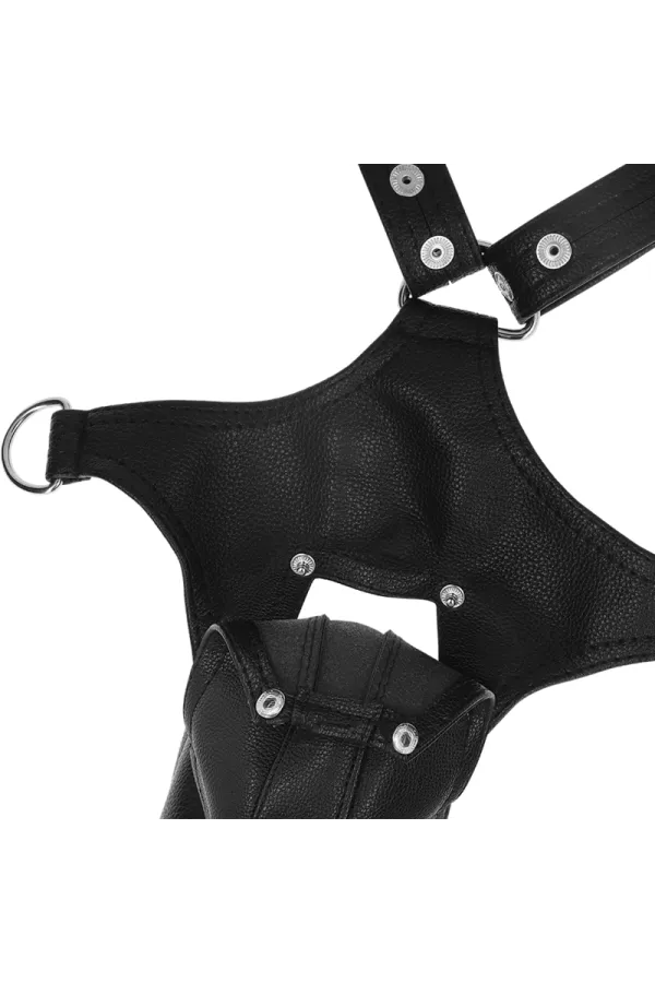 JOCKSTRAP Harness aus veganem Kunstleder in Einheitsgröße von Fetish Submissive Attitude kaufen - Fesselliebe