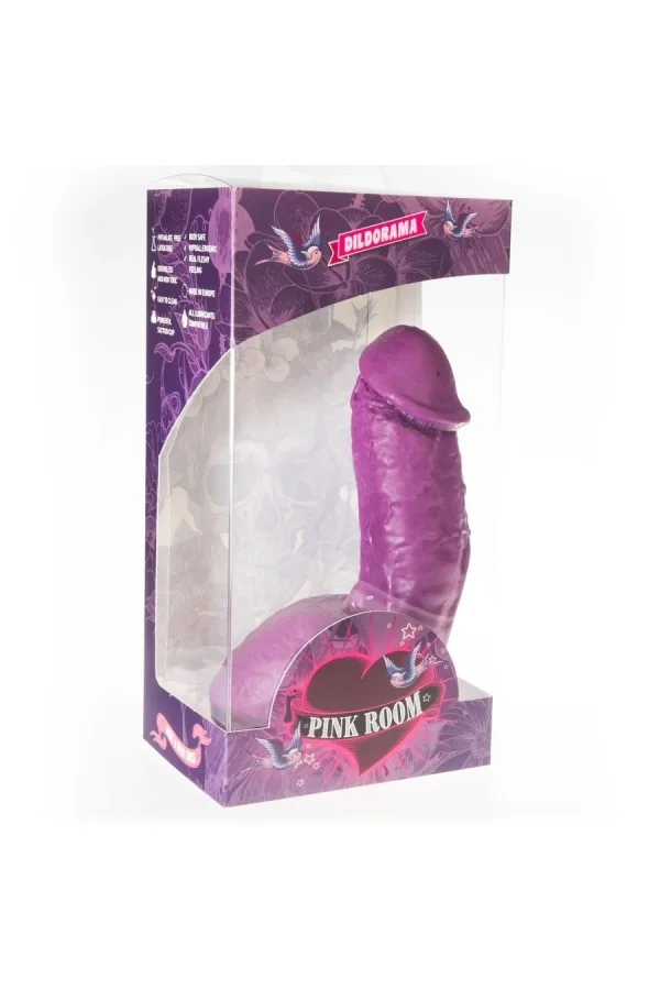 Elian Realistischr Dildo Lila 17,5 Cm von Pink Room kaufen - Fesselliebe