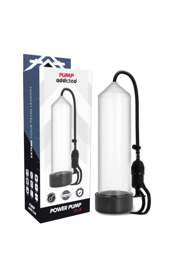 Rx5 Penispumpe Transparent von Pump Addicted kaufen - Fesselliebe