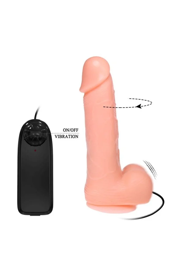 Dildo Dildo Realitisch Vibrierend & Rotation 20 Cm von Baile Rotations kaufen - Fesselliebe