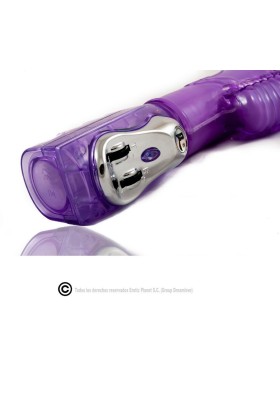 Lila Kaninchen Aufund Abdrotator mit Superstimulator von Baile Rotations kaufen | Fesselliebe