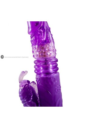 Lila Kaninchen Aufund Abdrotator mit Superstimulator von Baile Rotations kaufen | Fesselliebe