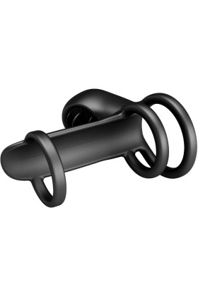Jammy Penis-Hülle 12 Vibrationen mit wiederaufladbarer Silikon-Zunge von Pretty Love Male kaufen | Fesselliebe