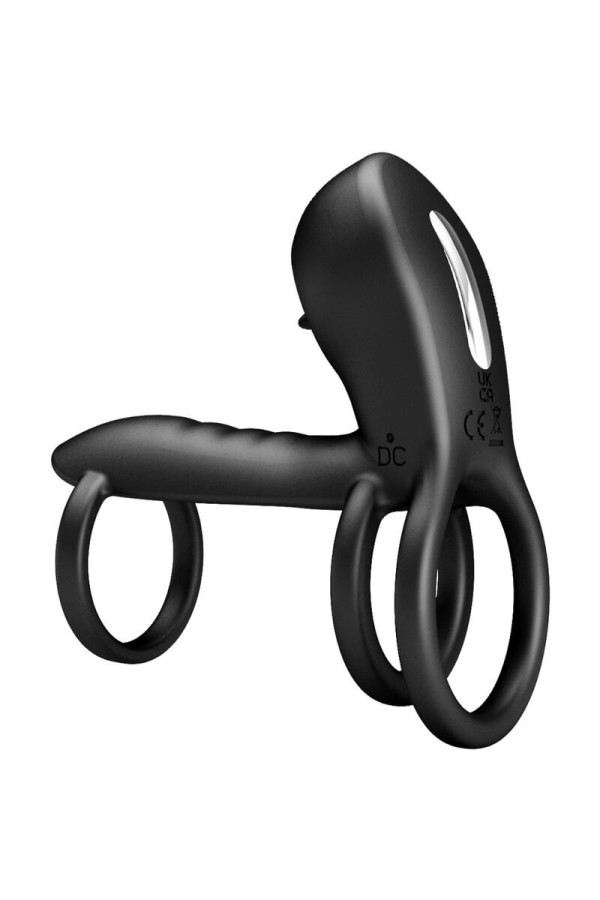 Jammy Penis-Hülle 12 Vibrationen mit wiederaufladbarer Silikon-Zunge von Pretty Love Male kaufen | Fesselliebe