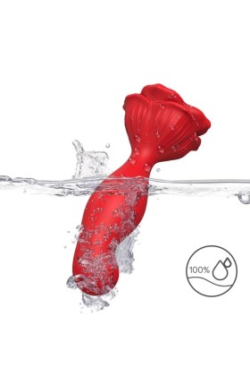 Rosa Vibrator & Analplug mit Fernbedienung Rot von Armony Anal kaufen | Fesselliebe