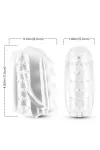 Master Masturbator & Vibrator Transparent von Armony For Him kaufen - Fesselliebe