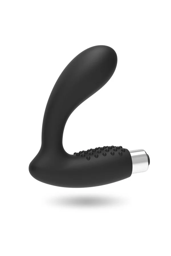 Schwarzer Wiederaufladbarer Prostata Vibrator von Addicted Toys kaufen - Fesselliebe