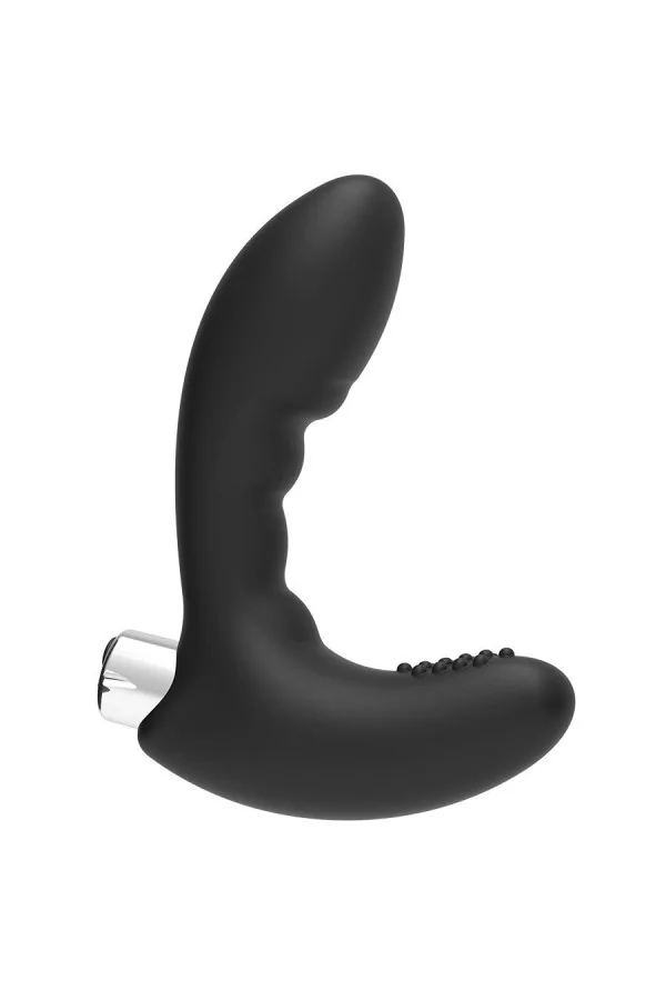 Schwarzer Wiederaufladbarer Prostata Vibrator von Addicted Toys kaufen - Fesselliebe