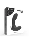 Schwarzer Wiederaufladbarer Prostata Vibrator von Addicted Toys kaufen - Fesselliebe