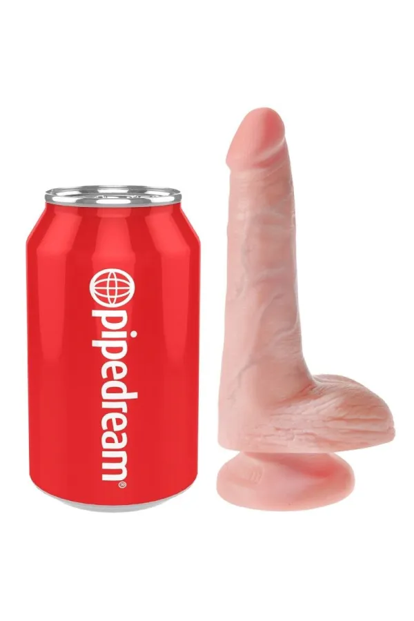 King Cock - Realistischer Penis mit Eier 13,5 Cm Leicht von King Cock kaufen - Fesselliebe