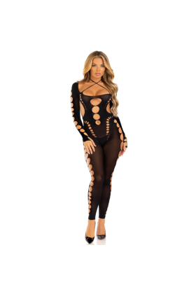 Reckless Ankle Bodystocking Schwarz von Leg Avenue Bodystockings kaufen | Fesselliebe