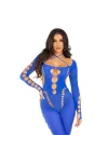 LEG AVENUE - RECKLESS ANKLE BODYSTOCKING KÖNIGLICH BLAU kaufen - Fesselliebe