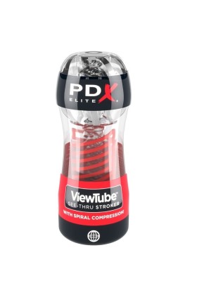 Stroker Viewtube 2 Spiralkompression Transparent von Pdx Elite kaufen | Fesselliebe
