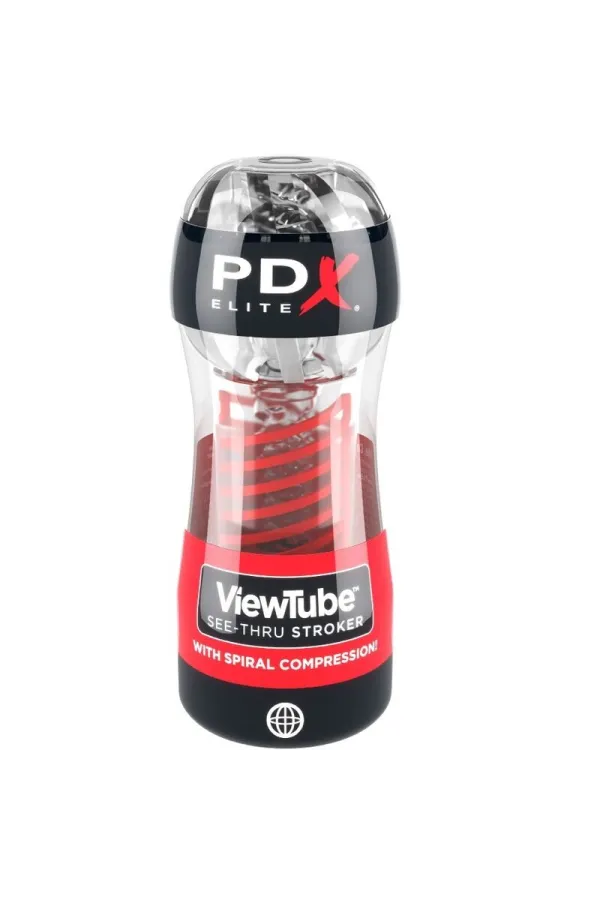 Pdx Elite - Stroker Viewtube 2 Spiralkompression Transparent kaufen - Fesselliebe