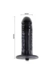 Grösserer Joy Aufblasbarer Penis mit Vibration 16 cm von Baile