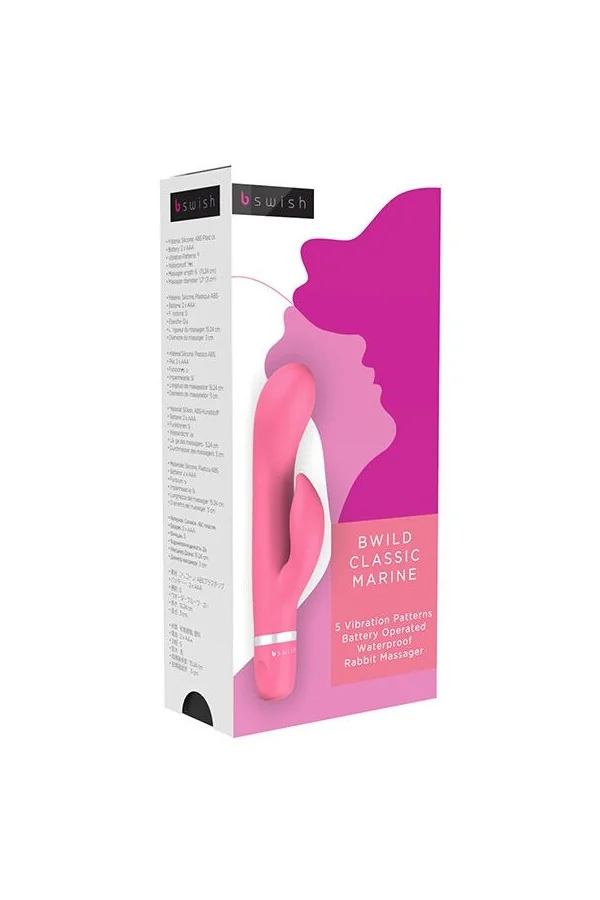 Bwild Classic Marine Rabbit Vibrator Guava von B Swish kaufen - Fesselliebe