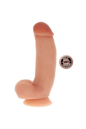 Silikondildo 18 cm mit Hoden Beige von Get Real kaufen | Fesselliebe