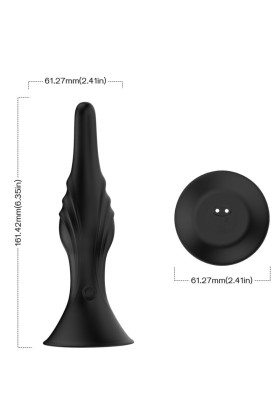 Vibrator & Analplug mit Fernbedienung Schwarz von Armony Anal kaufen | Fesselliebe