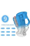 Masturbator Finger & Vibrator Blauer Gradient von Armony For Him kaufen - Fesselliebe