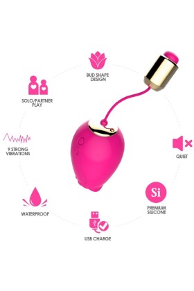 Mandala Eivibrator G-Spot mit Fernbedienung Fuchsia von Armony Stimulators kaufen | Fesselliebe