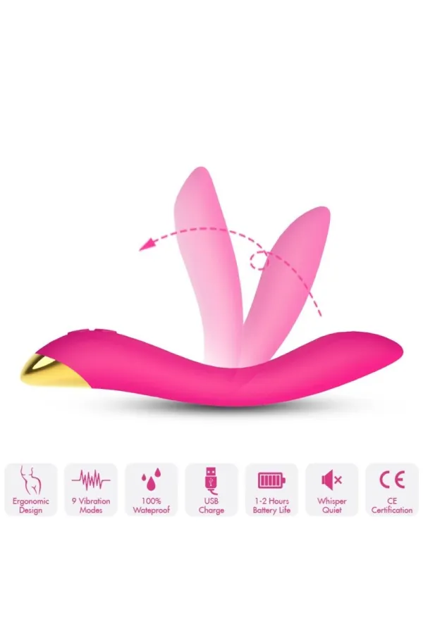 Flamingo Vibrator Multiposition Fuchsia von Armony Vibrators