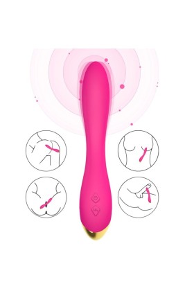 Flamingo Vibrator Multiposition Fuchsia von Armony Vibrators kaufen | Fesselliebe