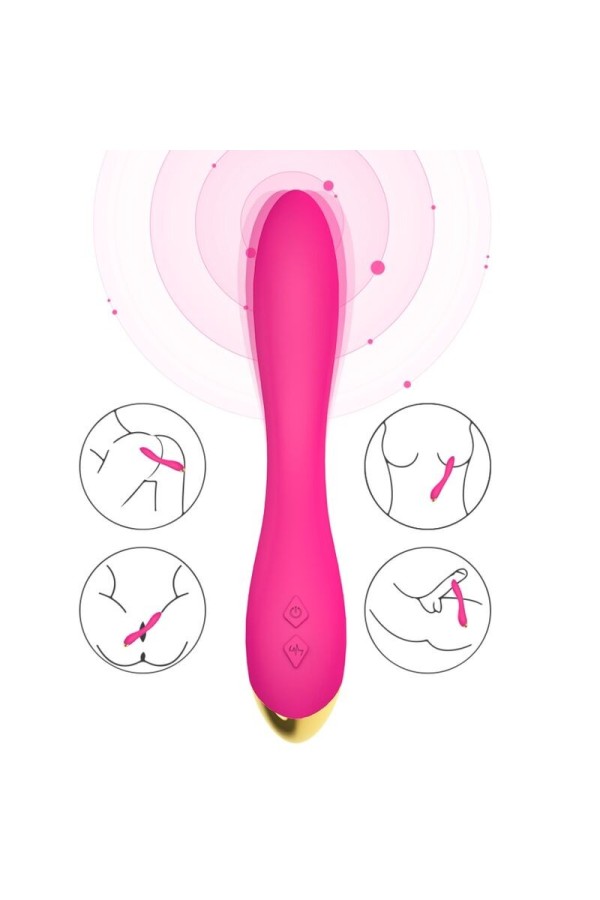 Flamingo Vibrator Multiposition Fuchsia von Armony Vibrators kaufen | Fesselliebe