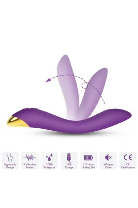 Flamingo Vibrator Multiposition Lila von Armony Vibrators