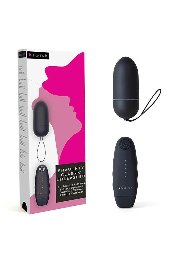 Bnaughty Classic Vibrator Ei Schwarz B Swish von B Swish kaufen - Fesselliebe