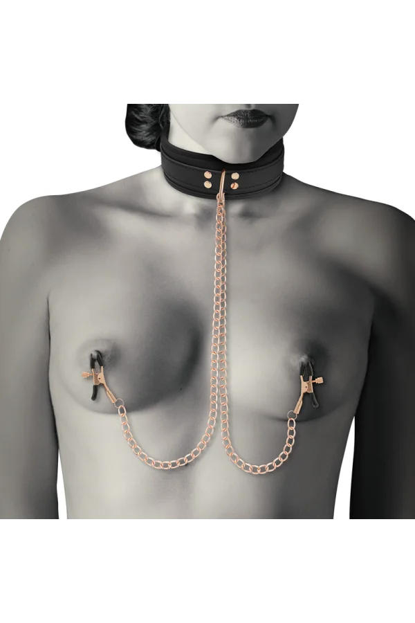 Fantasy Halsband mit Nipples Clamps von Coquette Fantasy kaufen - Fesselliebe