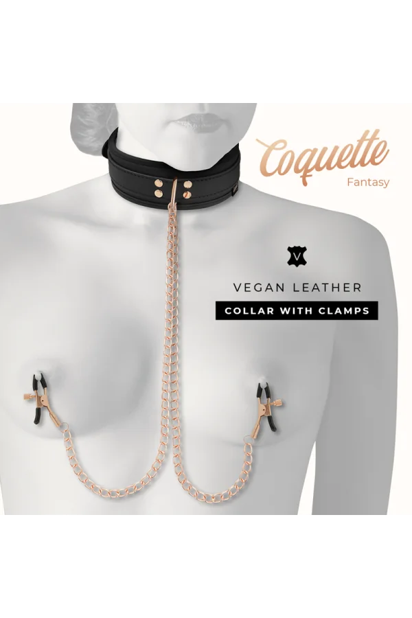 Fantasy Halsband mit Nipples Clamps von Coquette Fantasy kaufen - Fesselliebe