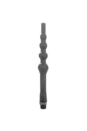 Perlendusche Anal Silikon 27 cm von All Black kaufen | Fesselliebe