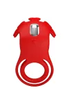 Ruben Vibratorring 7 Vibrationen Silikon Rot von Pretty Love Male kaufen - Fesselliebe