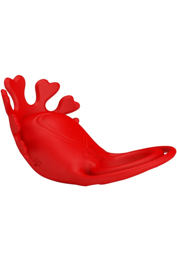 Ruben Vibratorring 7 Vibrationen Silikon Rot von Pretty Love Male kaufen - Fesselliebe