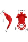 Ruben Vibratorring 7 Vibrationen Silikon Rot von Pretty Love Male kaufen - Fesselliebe