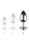 Analplug Metall Pinke Farbe Grösse L 4 X 9cm von Coquette Toys kaufen - Fesselliebe