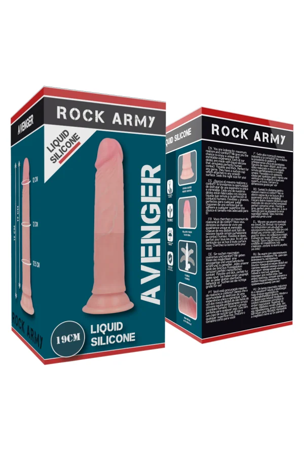 Liquid Silikon Premium Avenger Realistisch 19cm von Rock Army kaufen - Fesselliebe