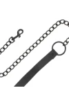 Full Schwarz Halsband mit Leine von Darkness Bondage kaufen - Fesselliebe