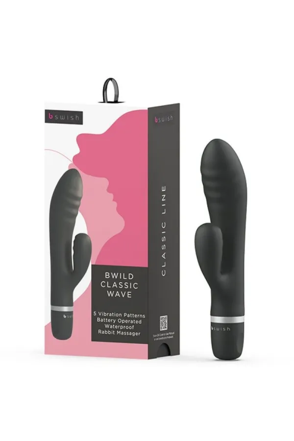 Bwild Classic Wave Vibrator schwarz von B Swish kaufen - Fesselliebe