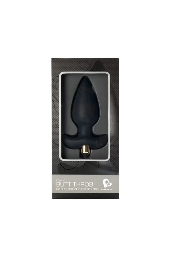 Butt Throb 7 Speed Anal Estimulator Schwarz von Rocks-Off kaufen - Fesselliebe