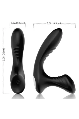 Storm Vibrator Anal Prostata & Stecker Fernbedienung Schwarz von Armony For Him kaufen - Fesselliebe