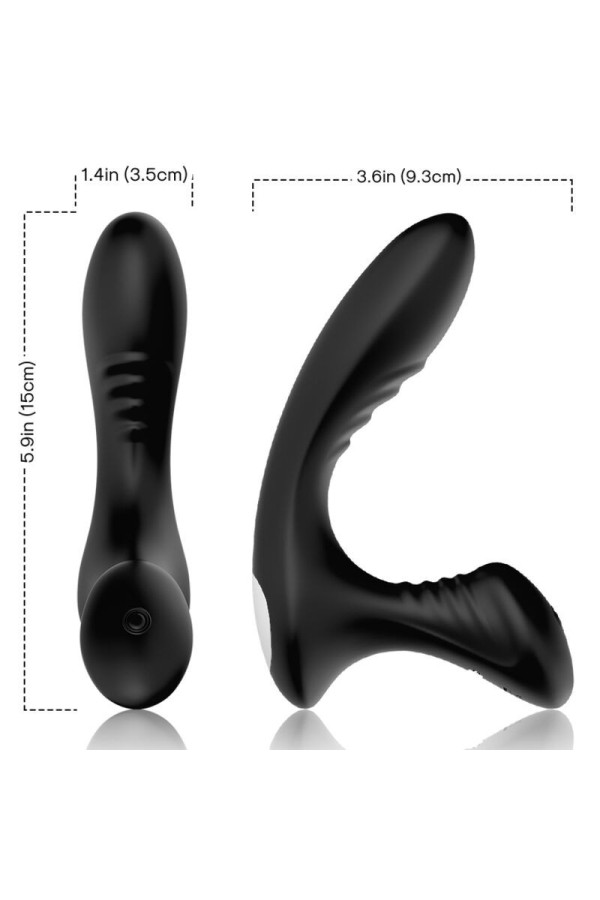 Storm Vibrator Anal Prostata & Stecker mit Fernbedienung Schwarz von Armony Anal kaufen | Fesselliebe
