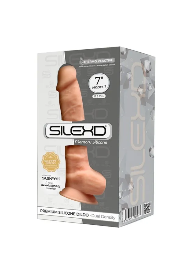 Modell 1 Realistischer Dildo Premium Silexpan Silikon 17,5 cm von Silexd kaufen - Fesselliebe