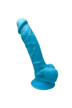 Model 1 realistischer Penis Premium Silexpan Silikon Blau 17.5 cm von Silexd kaufen | Fesselliebe