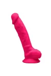 Modell 1 Realistischer Dildo Premium Silexpan Silikon Fuchsia 17,5 cm von Silexd kaufen - Fesselliebe