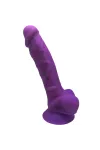 Modell 1 Realistischer Dildo Premium Silexpan Silikon Violett 17,5 cm von Silexd kaufen - Fesselliebe