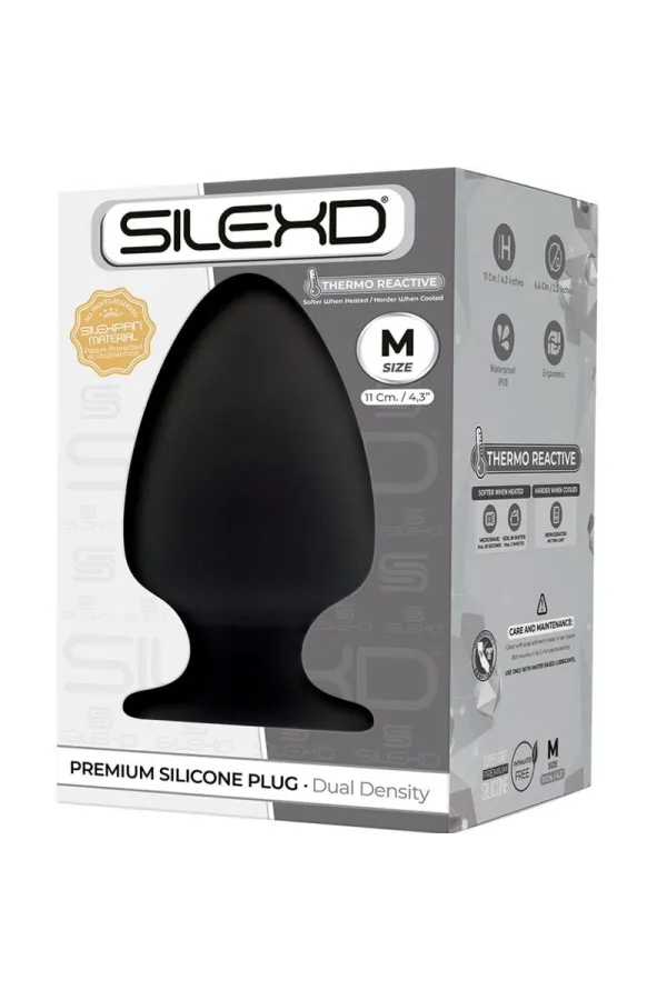 Modell 1 Analplug Premium Silexpan Silikon Premium Thermoreaktive Grösse M von Silexd kaufen - Fesselliebe