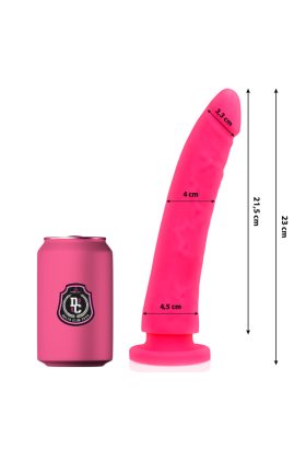 Toys Rosa Dildo Medizinisches Silikon 23 cm -O- 4.5 cm von Deltaclub kaufen | Fesselliebe