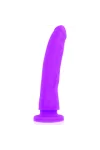 Dildo Lila Silikon 23 X 4.5 Cm von Deltaclub kaufen - Fesselliebe